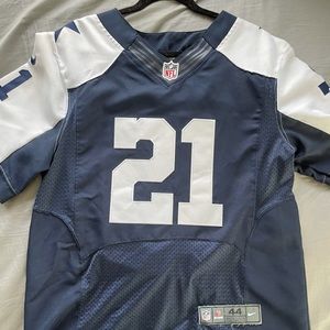 Size 44 Throwback Ezekiel Elliott Jersey #21